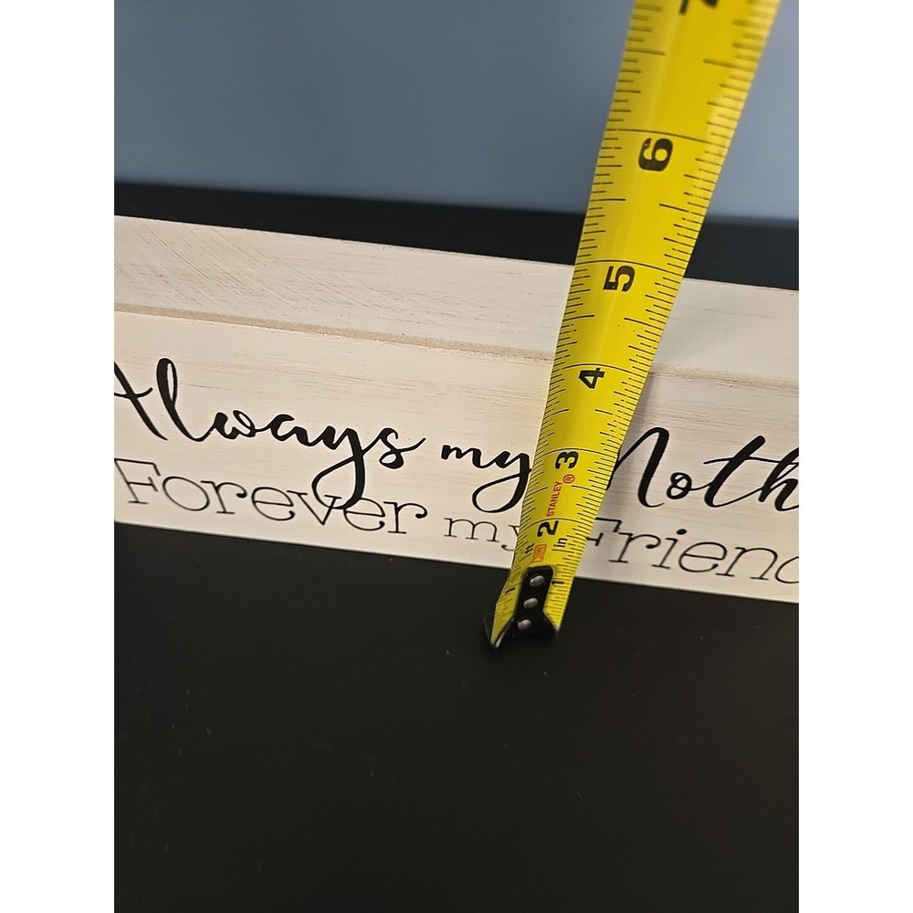 Music Box Frame Mother The Wind Beneath My Wings Keepsake Plaque /Forever Friend - Picture 11 of 11